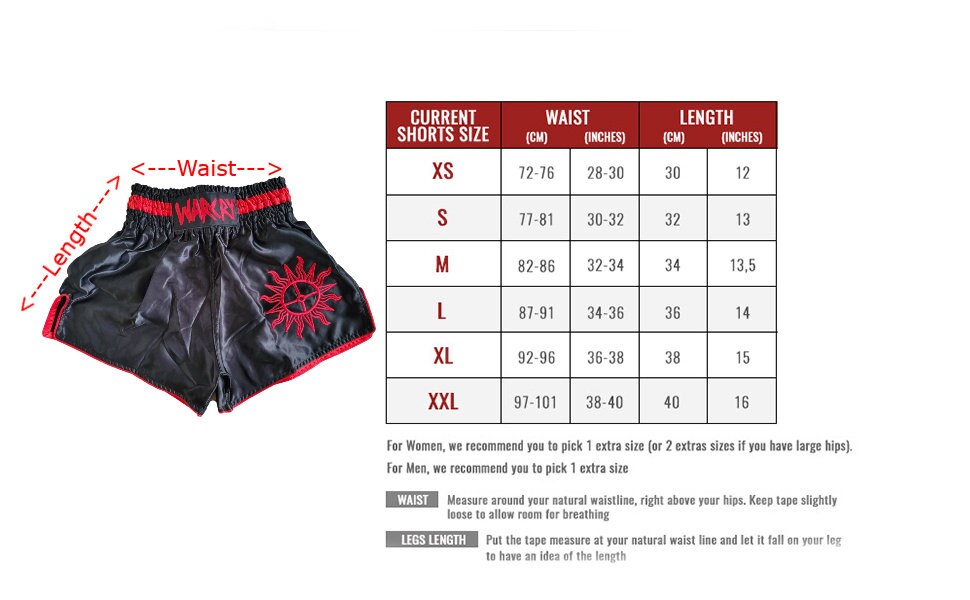 WARCRY Muay Thai Shorts Sun wheel Rune Poem Solar Worship Kickboxing MMA Boxing Thai Boxing Medieval Sun Gift Sparring Red