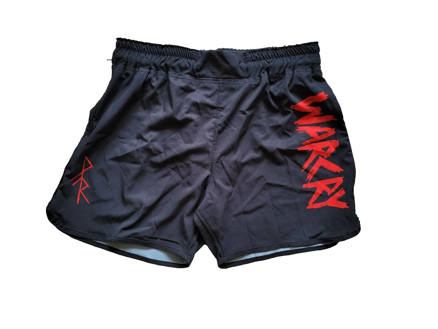 Youth WARCRY MMA Shorts Mixed Martial Arts Kickboxing Muay Thai Bindrune Viking Rune Shorts Gifts for kids gifts no gi BJJ jiu jitsu shorts