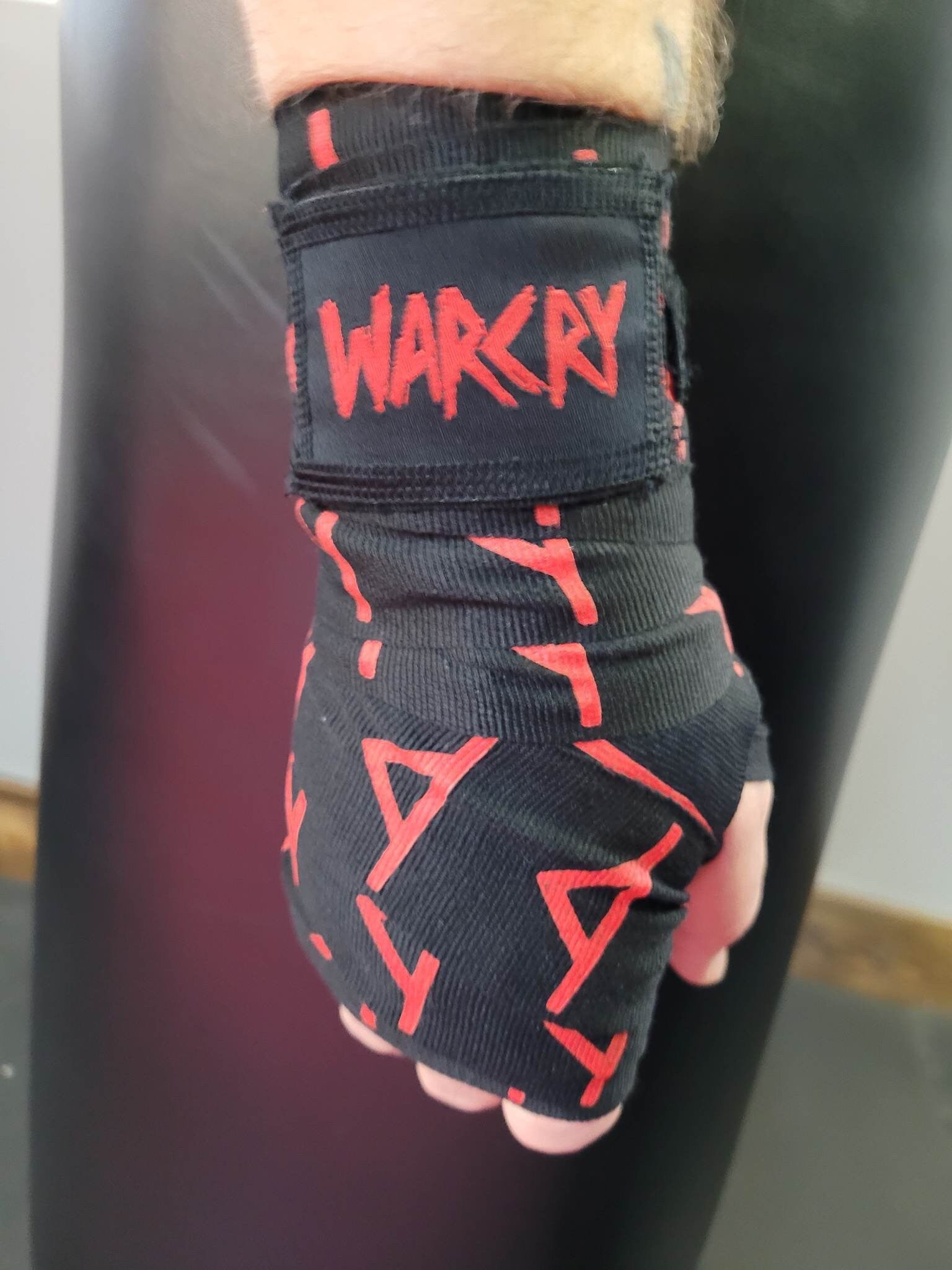 Boxing Handwraps 180" handwraps for Muay Thai Kickboxing Striking Sparring Pagan Thurs Thurisaz Thor